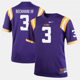 #3 Odell Beckham Jr Alumni Football Game Louisiana State Tigers Men's Purple Jersey 216832-648 #3 Odell Beckham Jr Alumni Football Game Louisiana State Tigers Men's Purple Jersey 216832-648