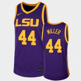 #44 Adam Miller College Basketball Tigers 2021 Transfer Away Men Purple Jersey 178766-459 #44 Adam Miller College Basketball Tigers 2021 Transfer Away Men Purple Jersey 178766-459
