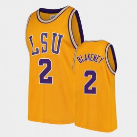 #2 Antonio Blakeney College Basketball LSU Mens Gold Jersey 272457-319 #2 Antonio Blakeney College Basketball LSU Mens Gold Jersey 272457-319